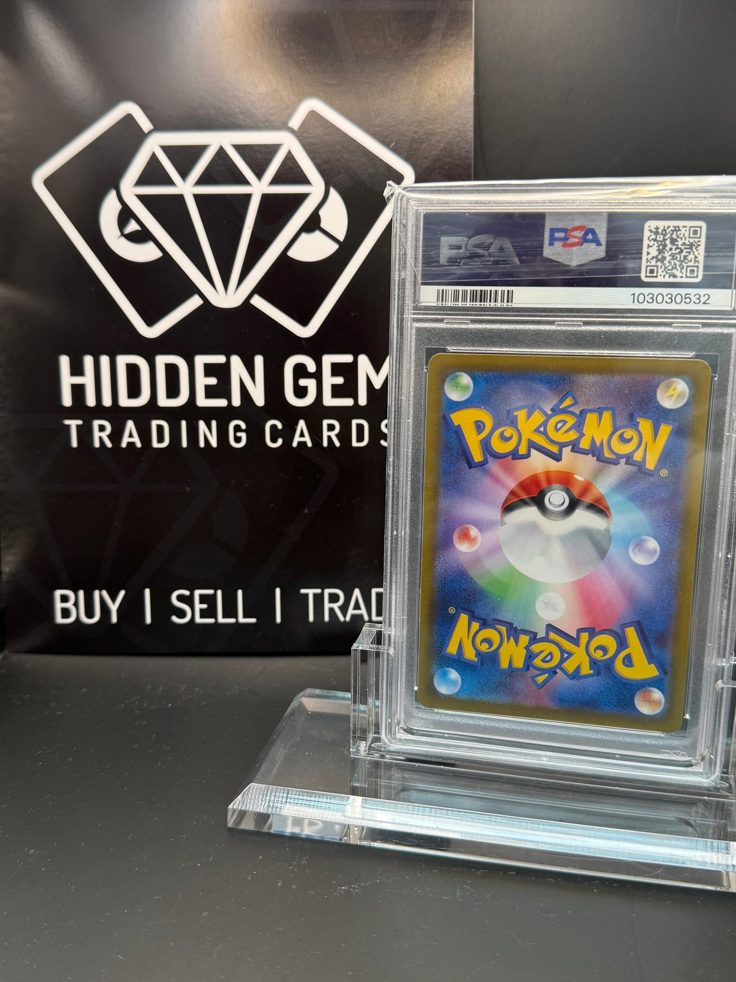 Pokemon: Umbreon (Masterball) | Terastal Festival | 092/187 | PSA 10 |