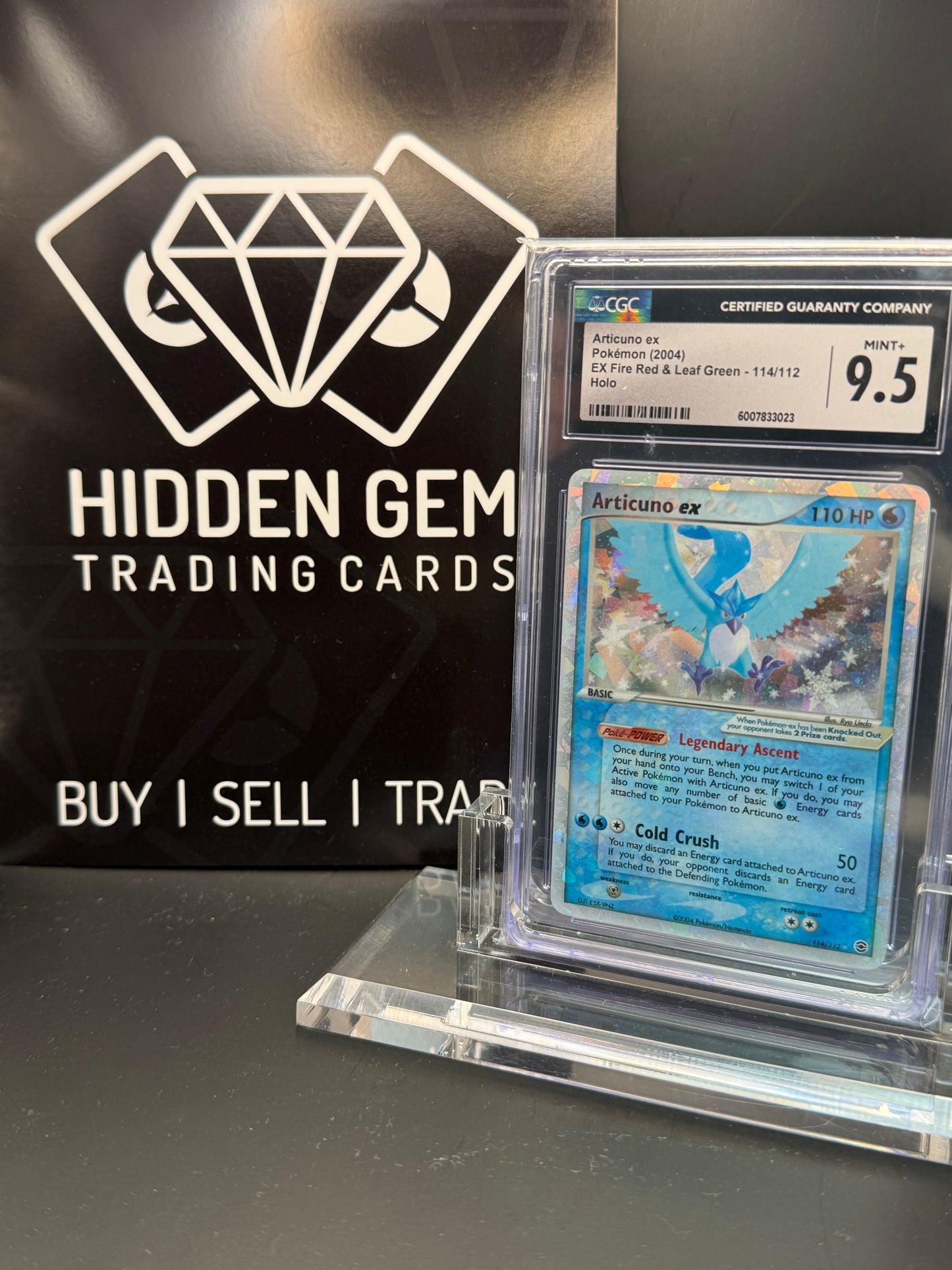 Pokemon: Atricuno ex | EX Fire Red & Leaf Green | 114/112 | CGC 9.5 |