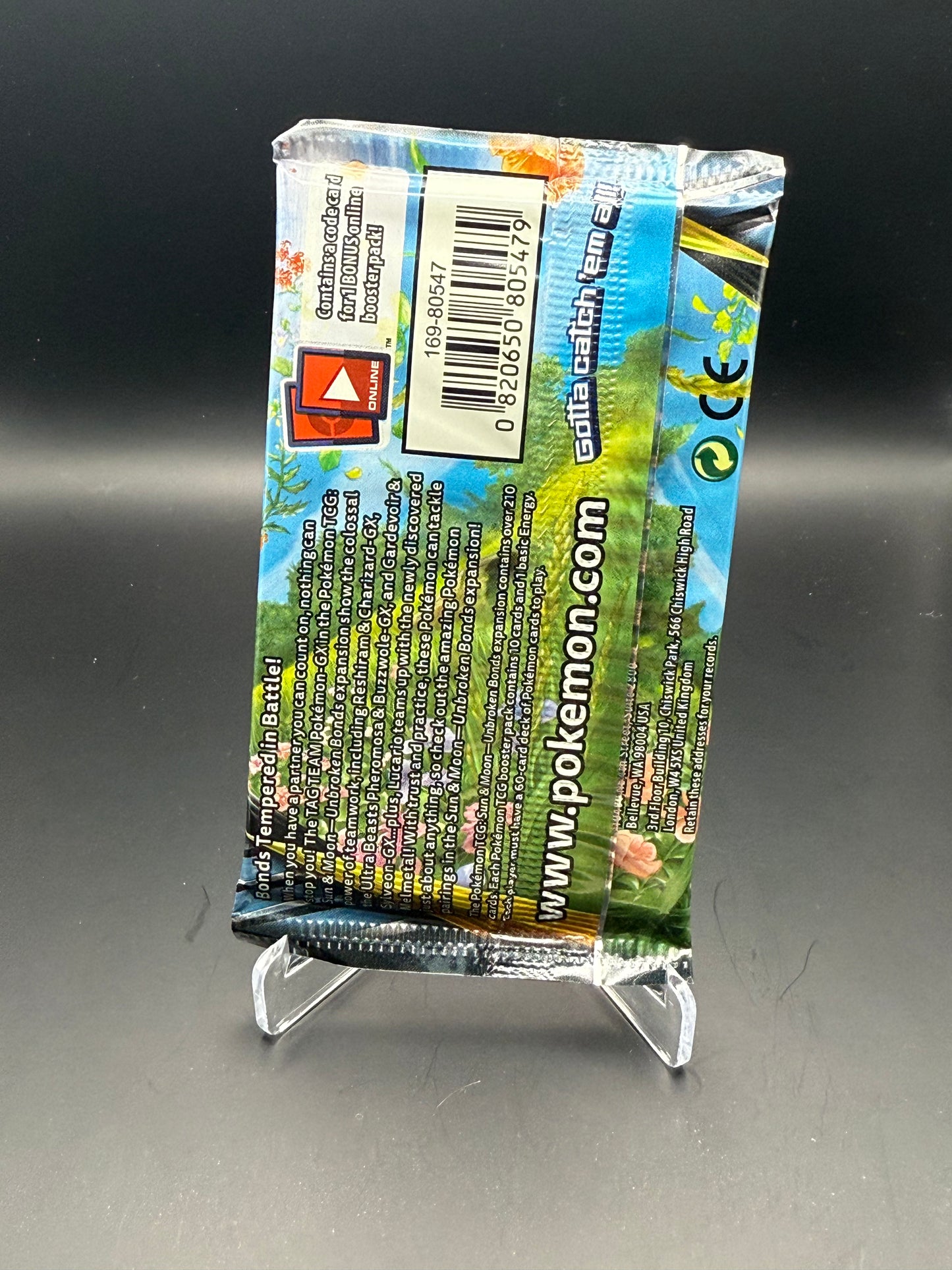 Pokemon: Sun and Moon Unbroken Bonds - Booster Pack Single