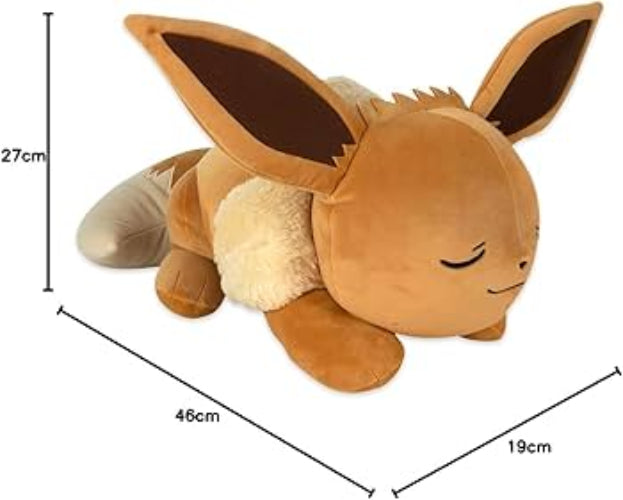 18-Inch Sleeping Eevee Plush