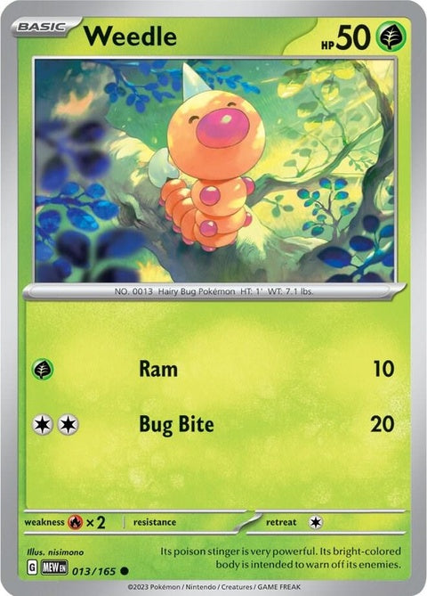 13-weedle