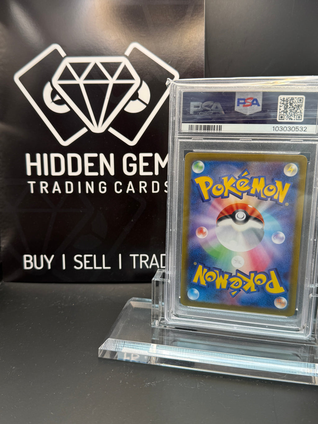 Pokemon: Umbreon (Masterball) | Terastal Festival | 092/187 | PSA 10 |