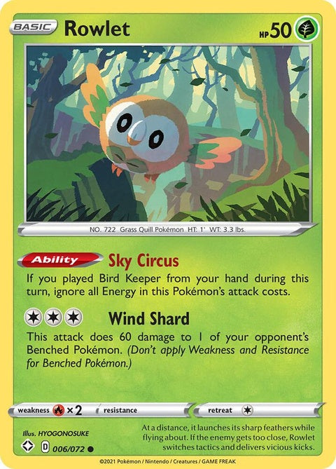 6-rowlet