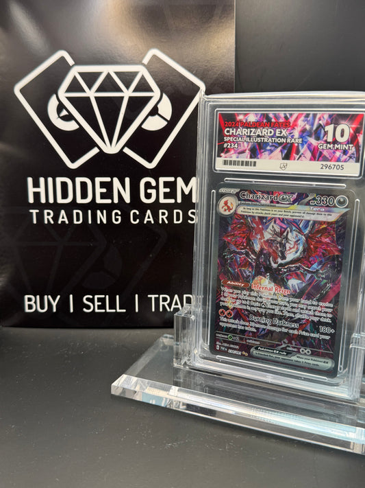 Pokemon: Charizard ex | Paldean Fates | 234/091 | ACE 10 |