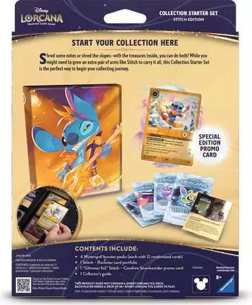 Disney Lorcana TCG: Winterspell Collection Starter Set – Stitch Edition
