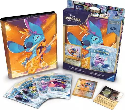 Disney Lorcana TCG: Winterspell Collection Starter Set – Stitch Edition
