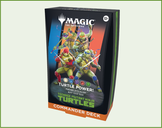 Magic: The Gathering x Teenage Mutant Ninja Turtles Commander Deck