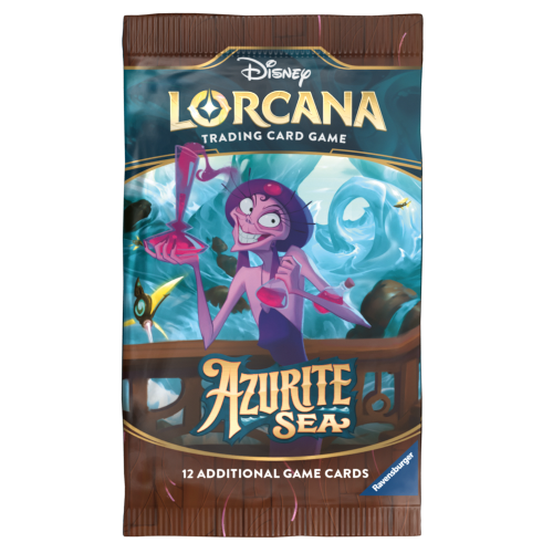 Disney Lorcana - Azurite Sea - Booster Pack Single