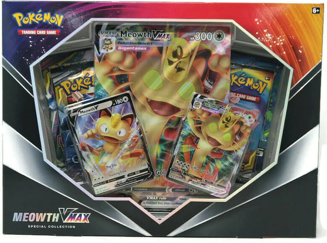 Pokemon: Meowth Vmax Special Collection Box