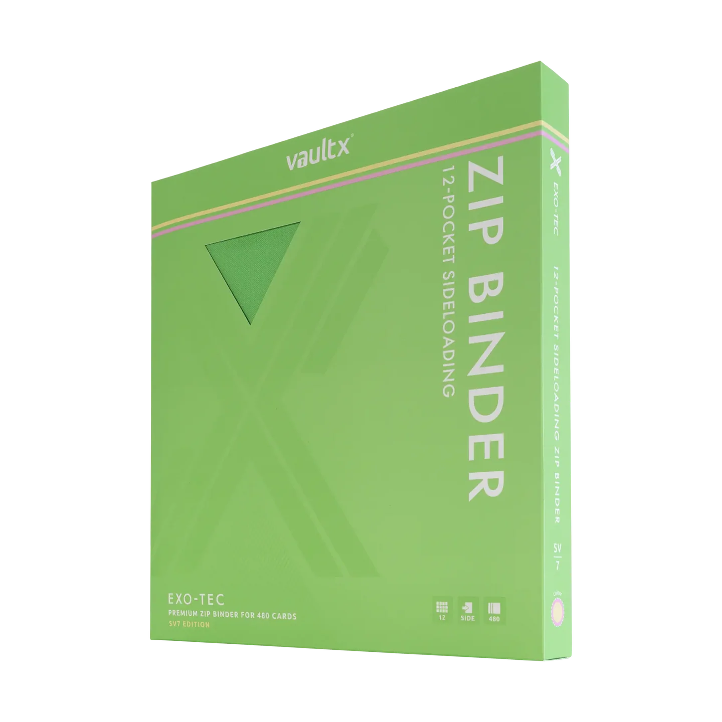 Exo-Tec Zip Binder (SV7) - 12-Pocket