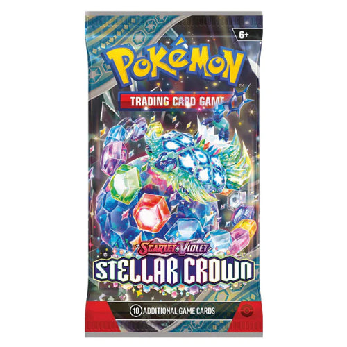 Pokemon: Scarlet & Violet Stellar Crown - Booster Pack Single